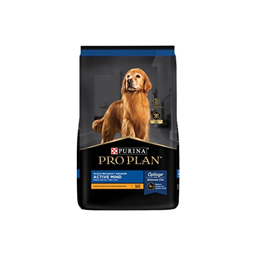 Pro Plan Comida para Perros Adultos Active Mind, Razas Medianas y Grandes, 13 kg