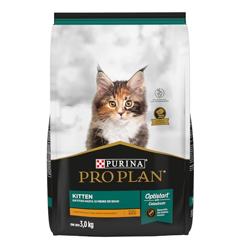 Purina Pro Plan Comida para Gatos Kitten OptiStart, 3 kg