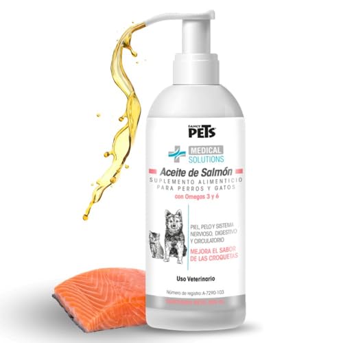 Medical Solutions Aceite de Salmon para Perros y Gatos con 250ml