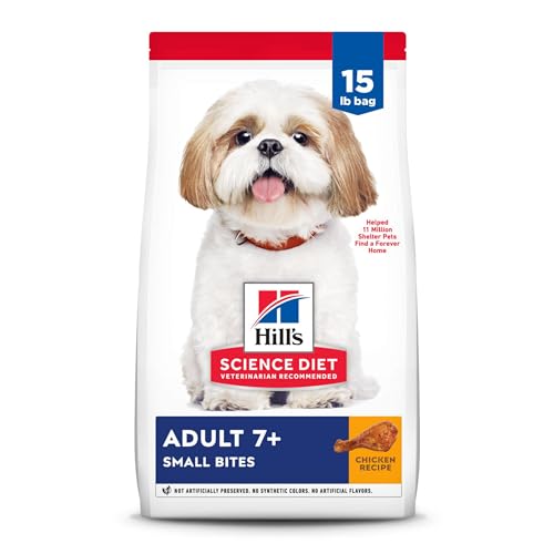 Hill's Science Diet, Alimento para Perro Adulto 7+ años Small Bites, Seco (bulto) 6.9kg