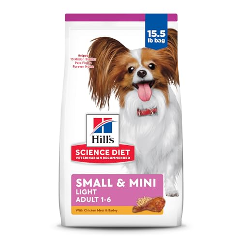 Hill's Science Diet, Alimento para Perro Adulto Raza Pequeña Light, Seco (bulto) 7kg