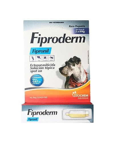 Fiproderm Pipeta para Perros y Gatos (Razas Pequeñas, 1 Pieza)