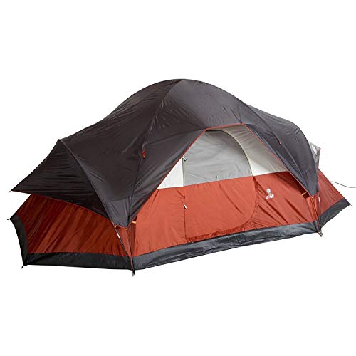 Coleman - Carpa Red Canyon para 8 personas, Rojo