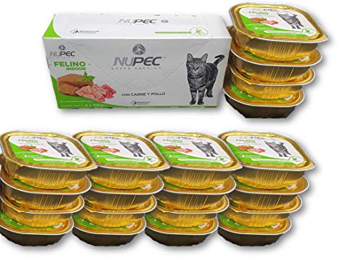 Sunytree Nupec Felino Indoor Pack De 20 Latas Gato Adulto 100 Gr. c/u